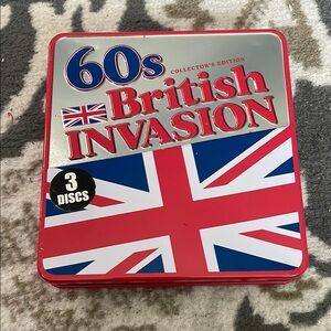 60s British Invasion CD Collector's Edition Tin